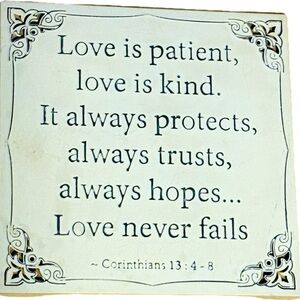 Metal Biblical Decor